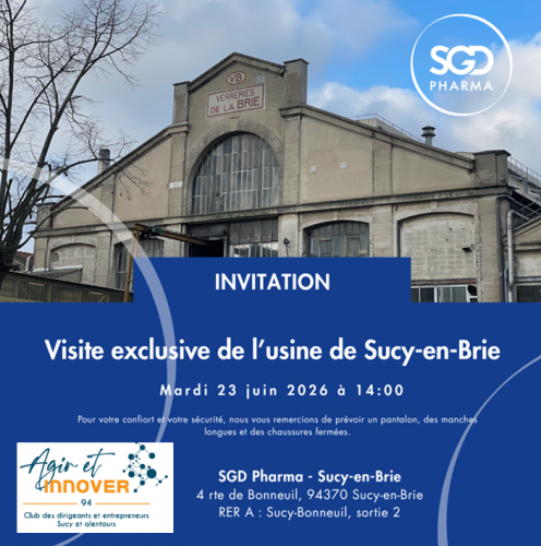 Visite de SGD Pharma 
